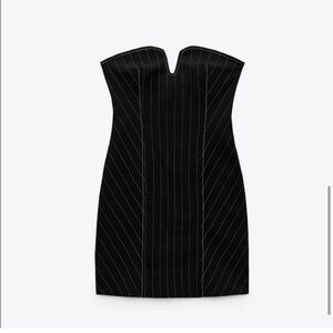 NTW Zara Pinstripe Mini dress
